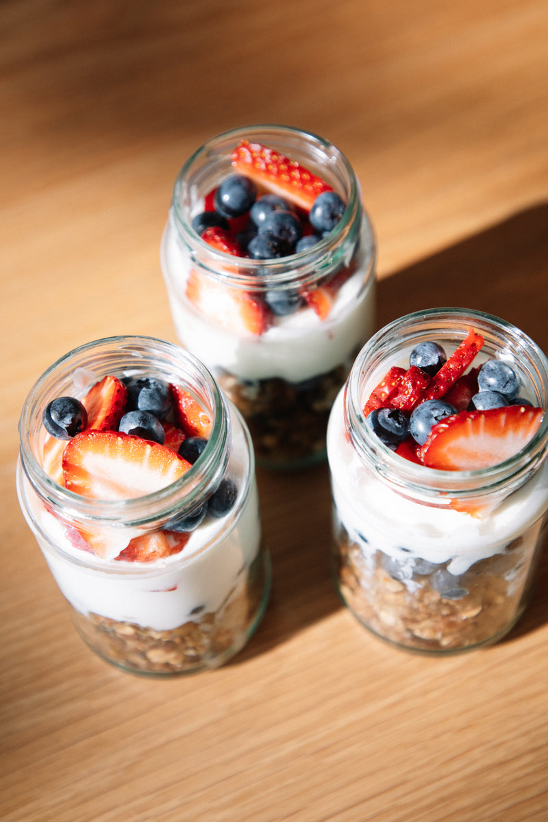Granola Pots with Yoghurt Good Catering